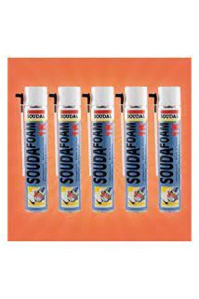 Soudal 1k Pipetli Poliüretan Köpük 600 gr 5 Adet Son Kul Tar 31-12-2024
