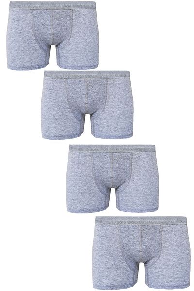 Hepsine Rakip Ανδρικό εσώρουχο 4 τεμαχίων Lycra Boxer Λεπτό οικονομικό βαμβακερό εσώρουχο