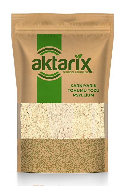 aktarix 1 Kg Glutensiz Karnıyarık Otu Tohumu Tozu - Psyllium Yeni Öğütülmüş