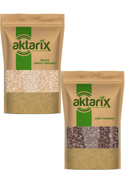 aktarix 100 Gr Chia + 100 Gr Kinoa + 100 Gr Keten Tohumu