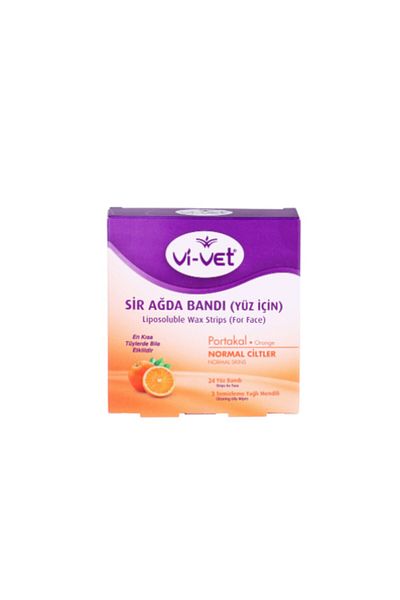 Vi-vet Vivet Sir Orange Waxing Strip for Face