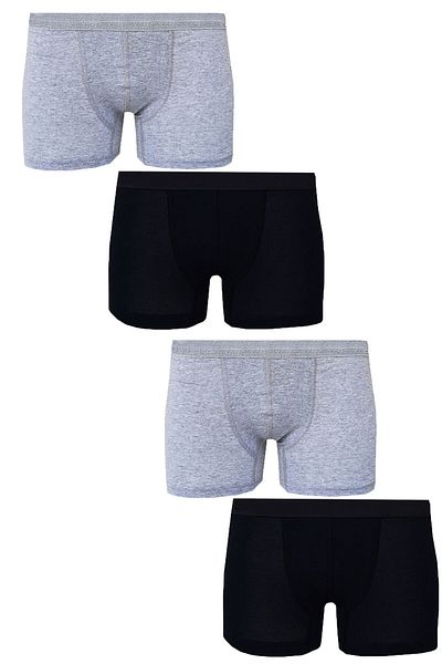 Hepsine Rakip Ανδρικό εσώρουχο 4 τεμαχίων Lycra Boxer Λεπτό οικονομικό βαμβακερό εσώρουχο