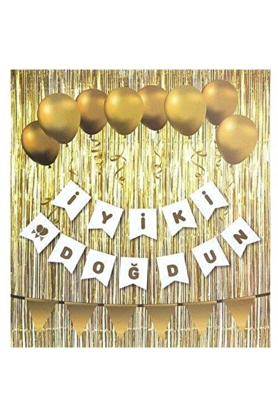 Happyland نص عيد ميلاد سعيد من الذهب الأبيض