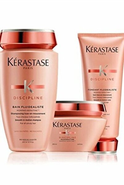 Kerastase Discipline Boyalı Saçlar Için Sülfatsız Şampuan 250 ml   Maske 200 ...