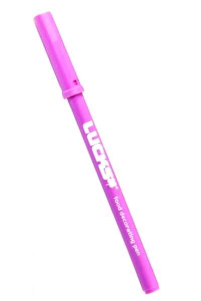 PASTRY PLANET قلم طعام لوكس باللون الوردي