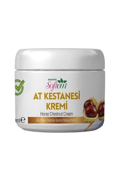 Softem 250ml Horse Chestnut Massage Cream - Relaxing, Moisturizing and Firming Skin Care Cream SE90088022364