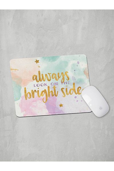 Panorama Ajans Culori pastel Design mouse pad cu motto motivațional