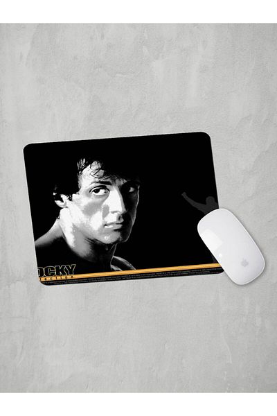 Panorama Ajans Rocky Balboa Sylvester Stallone Film Mouse Pad Nostalgie