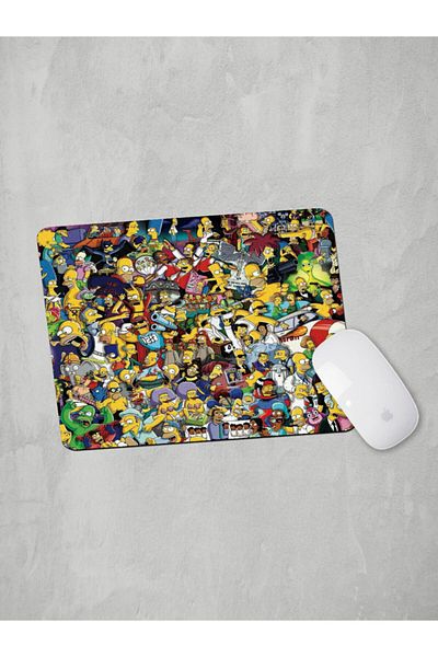 Panorama Ajans Simpsons Simpsons Mixed Cartoon Series Mouse Pad