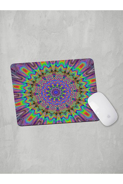 Panorama Ajans Πολύχρωμο ποντίκι Mandala Hallucination Rainbow