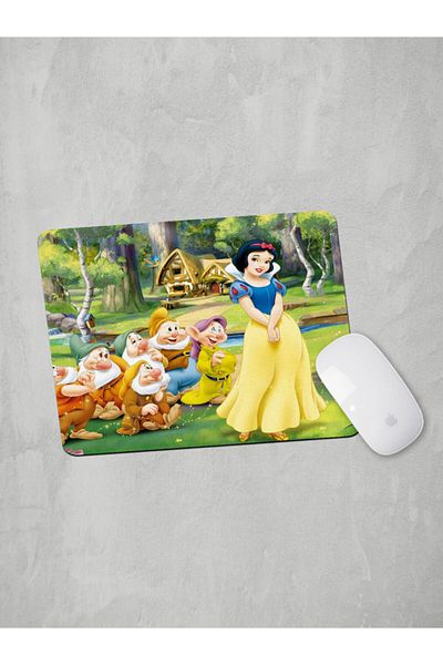 Panorama Ajans Snow White And The Seven Dwarfs Cartoon Mouse Pad