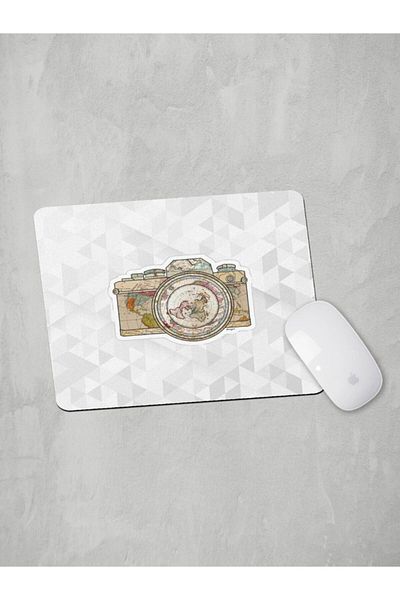 Panorama Ajans World Maps Glass Gothic Camera Mouse Pad