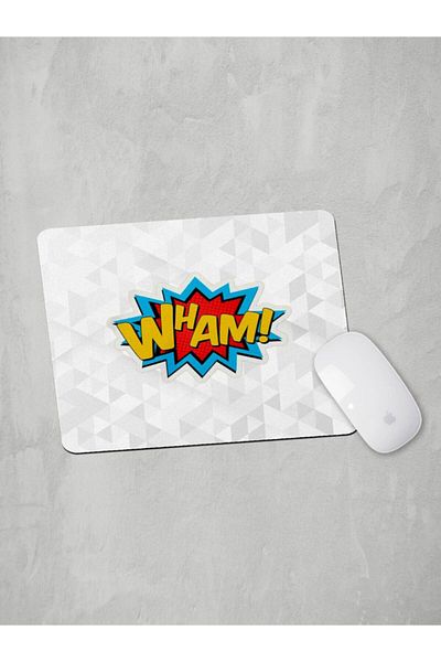 Panorama Ajans Wham! Mouse Pad cu autocolant pentru trupă de muzică din Marea Britanie