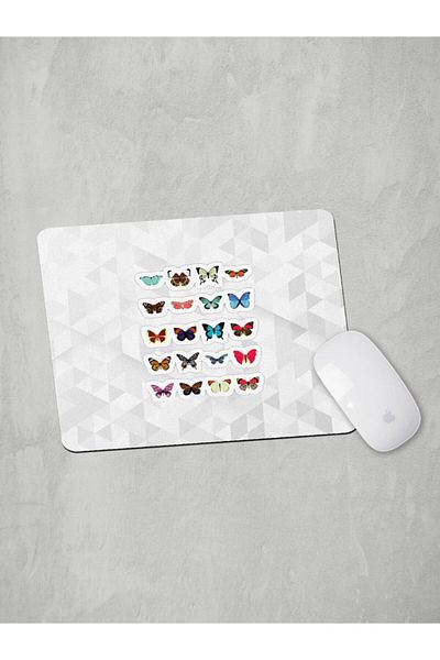 Panorama Ajans Mouse Pad με σχέδιο με αυτοκόλλητο πεταλούδα
