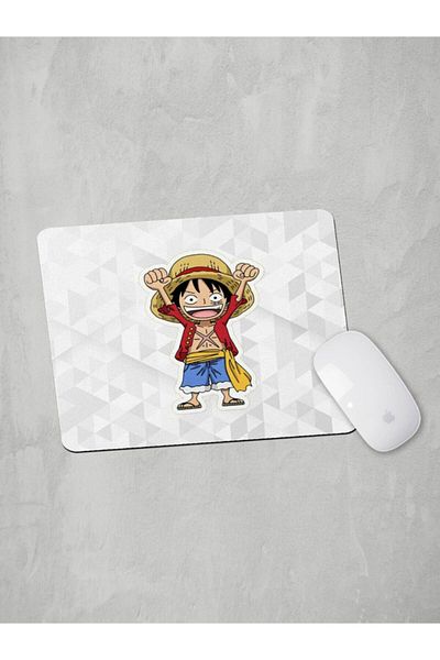 Panorama Ajans One Piece Anime Series Monkey D. Luffy Sticker Mouse Pad