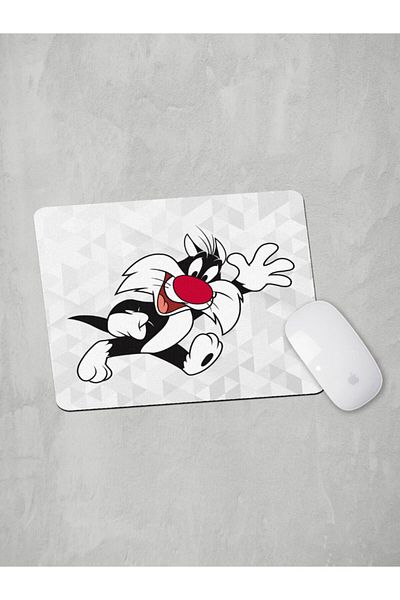 Panorama Ajans Sylvester Kitten Cartoon Mouse Pad