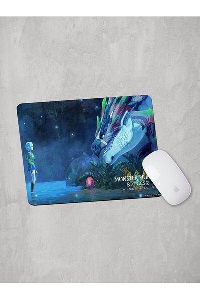 Panorama Ajans Mouse Pad pentru jocuri Monster Hunter Rise Dragon