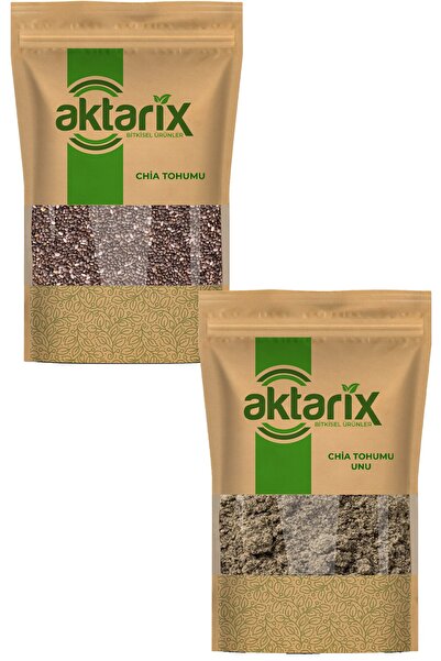 aktarix 100 gr Chia Tohumu + 100 gr Chia Tohumu Unu
