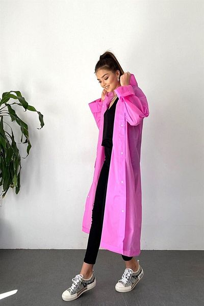 HEPİTOP Men's Women's Raincoat Unisex Quality Eva Fabric Raincoat