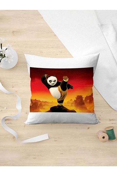 Panorama Ajans Kung Fu Panda Po Ninja Cartoon Pillow Case for Kids
