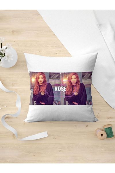 Panorama Ajans Black Pink Blackpink Rose Fan Fan Girl Pillow Case