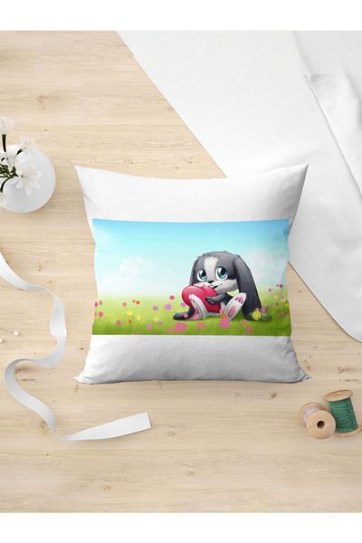 Panorama Ajans Μαξιλαροθήκη δώρου Sweet Rabbit Rabbit για την Ημέρα του Αγίου Βαλεντίνου