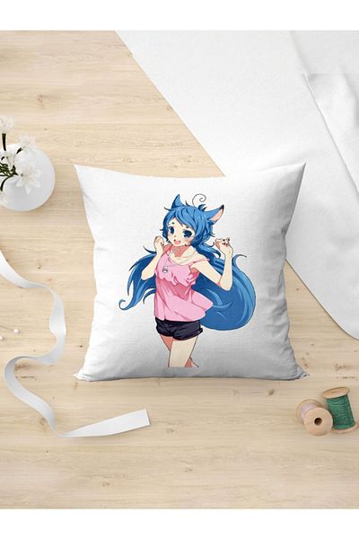 Panorama Ajans Μίνι σορτς μαξιλαροθήκη Cat Girl Cat Girl