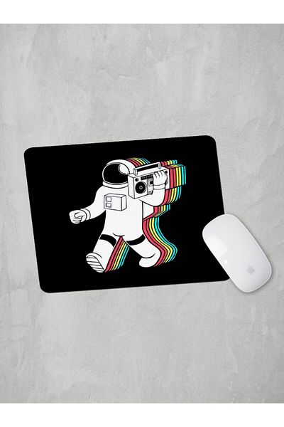 Panorama Ajans Mouse Pad Cool Retro Astronaut