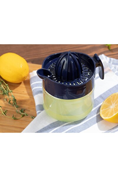 English Home Hera Glass Lemon Squeezer 300 ml Dark Blue