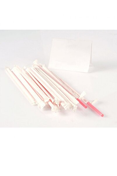 Akyüz Plastik Misslady Kağıtlı Pipet 200 Adet