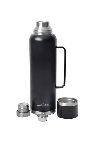 NURGAZ Ng 164 Campout Double Layer Thermos 1500 Ml Black