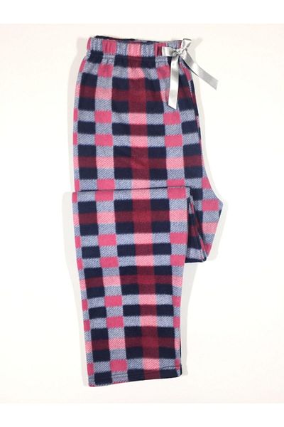 Altınay Pantaloni de pijama de damă din lână de iarnă fără buzunar Je6