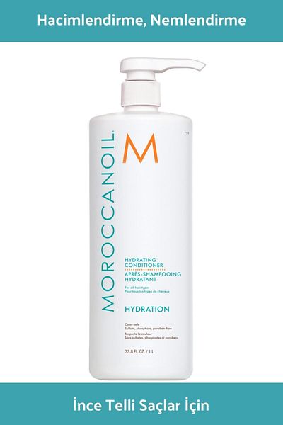 Moroccanoil Ενυδατικό μαλακτικό για όλους τους τύπους μαλλιών, 1000 ml