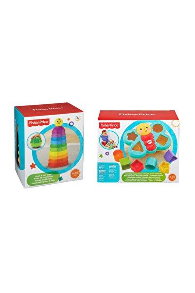 FISHER PRICE Şekil Eşleştirme Arkadaşı Kelebek Ve Numaralı Kaplar Eğlenceli Oyuncak Seti