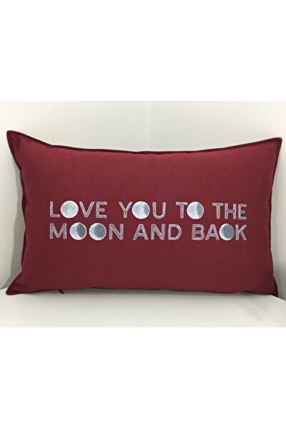To The Moon Kırlent Kılıfı