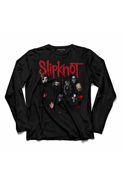 Kendim Seçtim Tricou cu mânecă lungă Slipknot Slip Knot Metal Music Des Moines