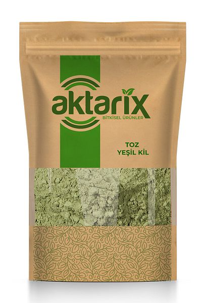 aktarix 50 Gr Powder Green Clay / For Skin And Face Mask