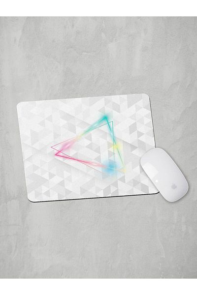 Panorama Ajans Shiny Triangle Vector Design Mouse Pad for Lovers