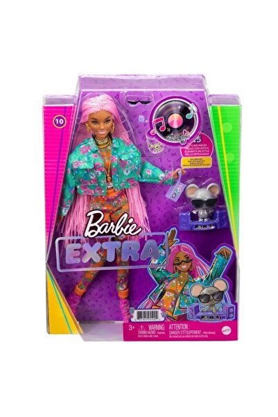 mattel Barbie Extra Örgü Saçlı Gxf09 Lisanslı Ürün
