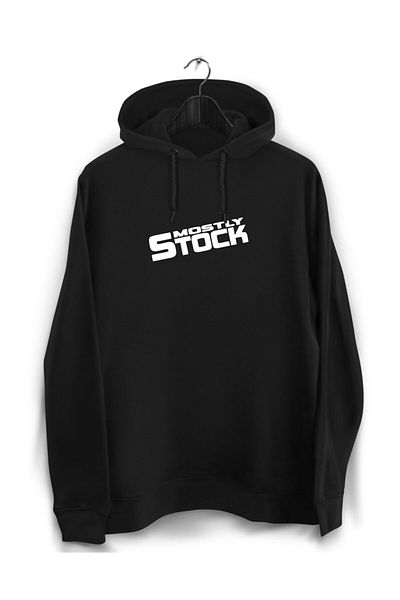 YEACHY Unisex Black Car and Drift Series - Φούτερ με κουκούλα Mostly Stock