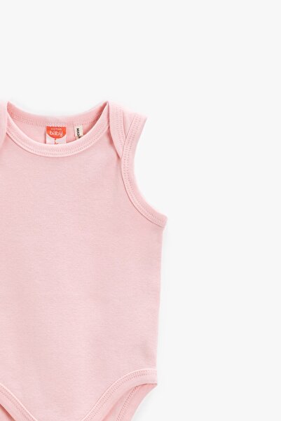 Koton Βρεφικό κορμάκι Ροζ Φορμάκι 2YNG11325ΟΚ