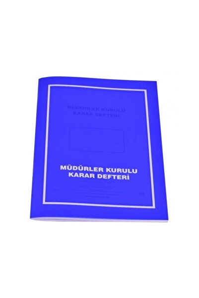 Gülpaş Directors Board Decision Book Plastic Cover 21x30