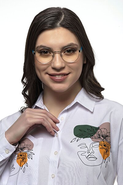 GHIA Arma Gümüş Metal Çerçeveli Mavi Işık Koruyucu Ekran Gözlüğü