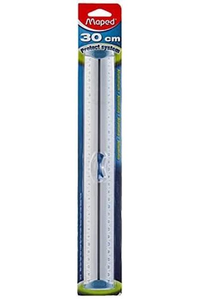 Maped Office and Stationery 120130   Double Deciometer Ruler, 30 cm