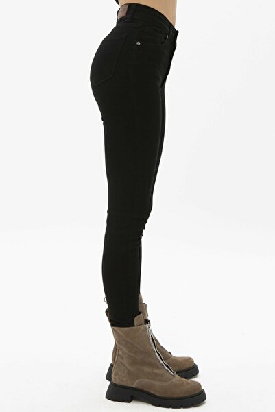 LİMABEL Extra Slim Μαύρο Skinny Jeans Recovery Lycra ψηλόμεσο τζιν