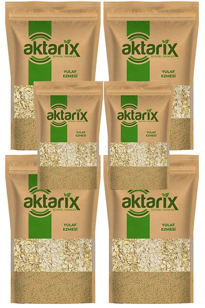 aktarix 6 Kg Natural Oatmeal Without Additives (In 1 Kg Packages) / Natural Without Additives