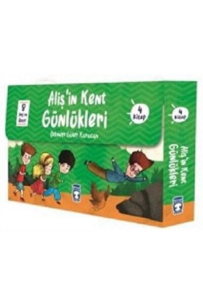 Timaş Çocuk Alişin Kent Günlükleri Seti (4 Kitap Takım)