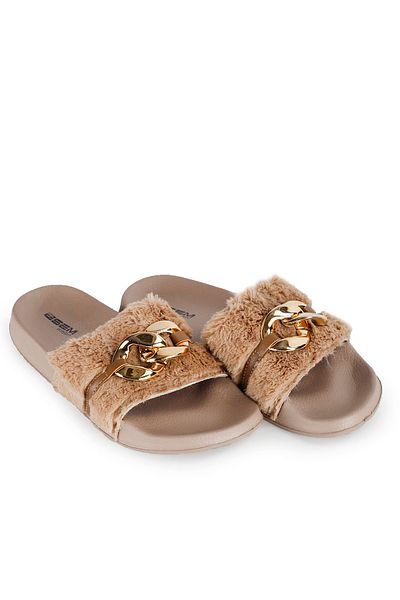 Esem Dámske papuče Camel