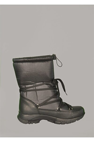 Efal Shoes Kadın Siyah Kar Botu