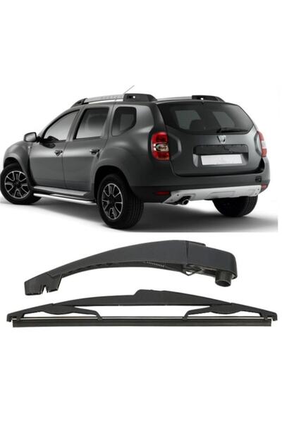 NESU Uyumlu Dacia Duster Uyumlu Arka Silecek Kolu Ve Süpürgesi 2010-2020 Uyumlu Sentinel